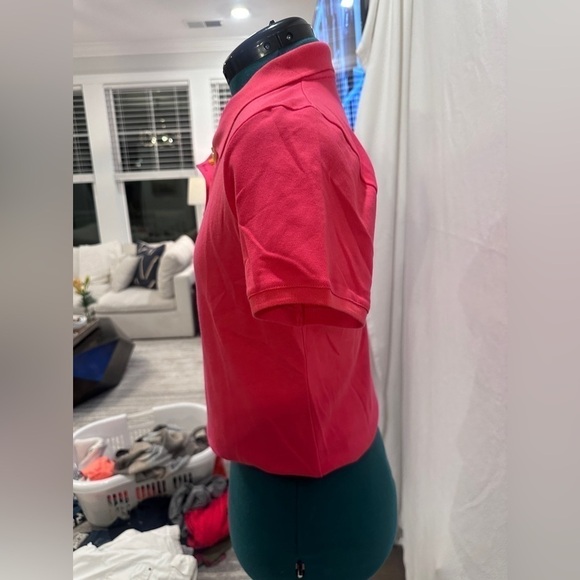 J. Crew PIQUE POLO - PINK NWT - Picture 4 of 6